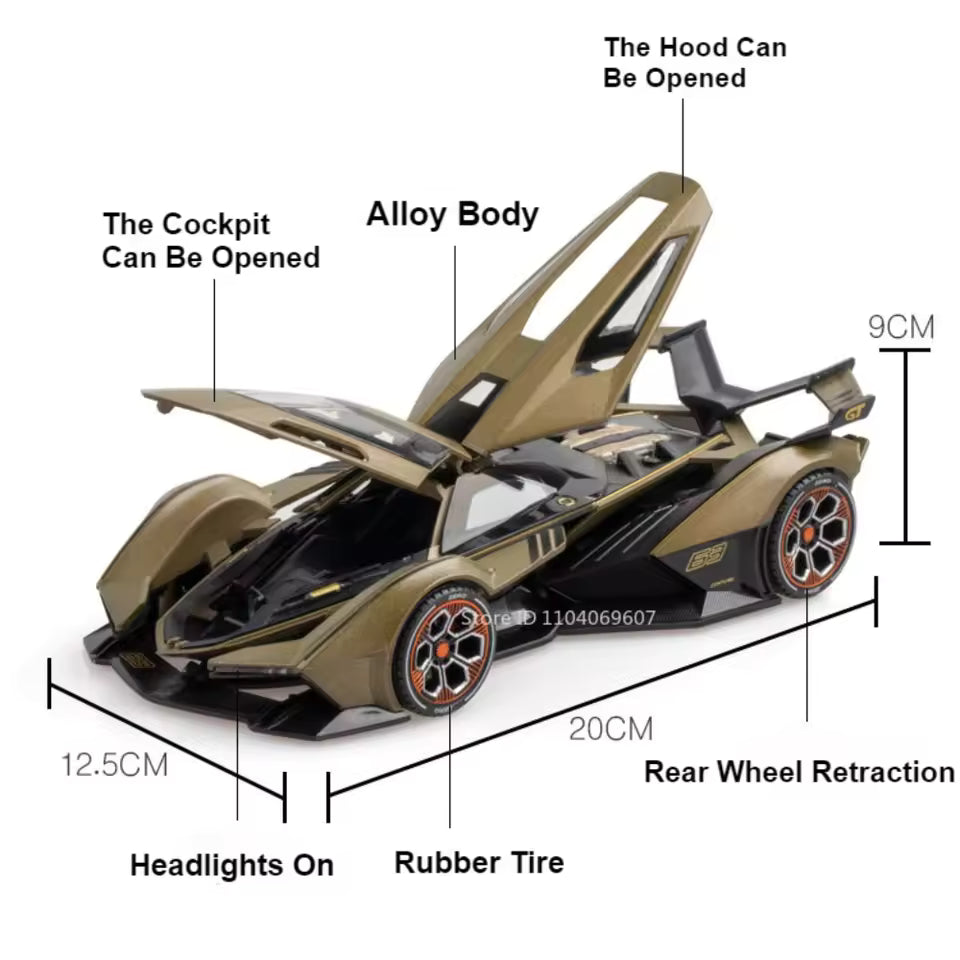 Lamborghini V12 Vision GT Super Car